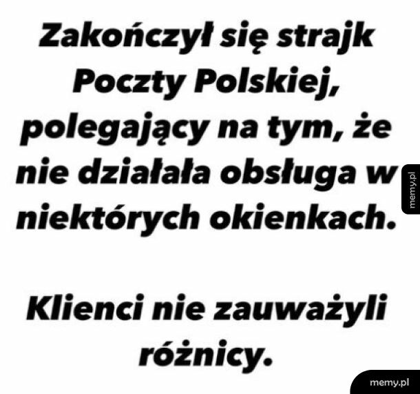 Zakończył się strajk Poczty Polskiej