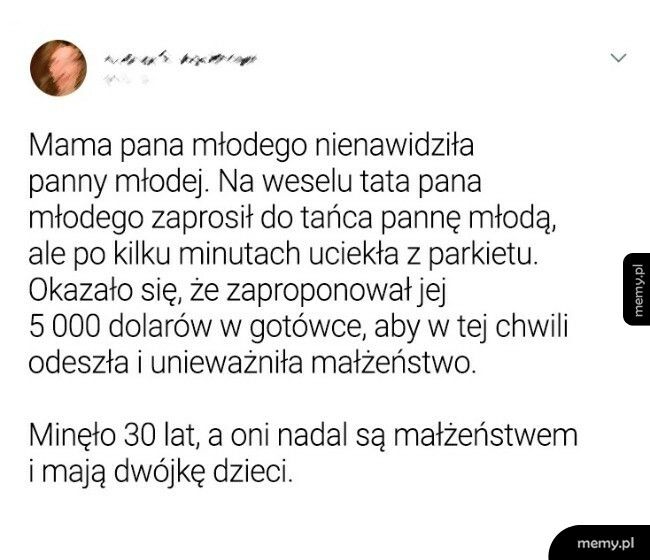 Taniec z teściem...