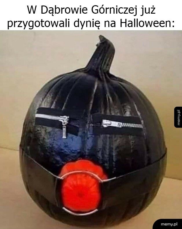 Halloweenowa dynia