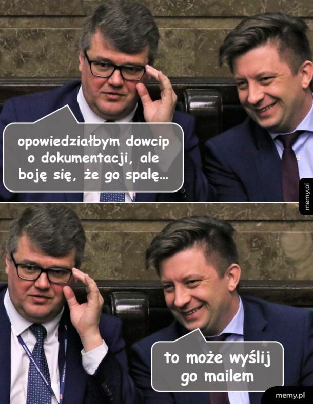 maile Dworczyka nie dość, że wyciekły, to jeszcze nie są łatwopalne