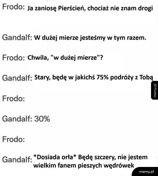 Frodo i Gandalf
