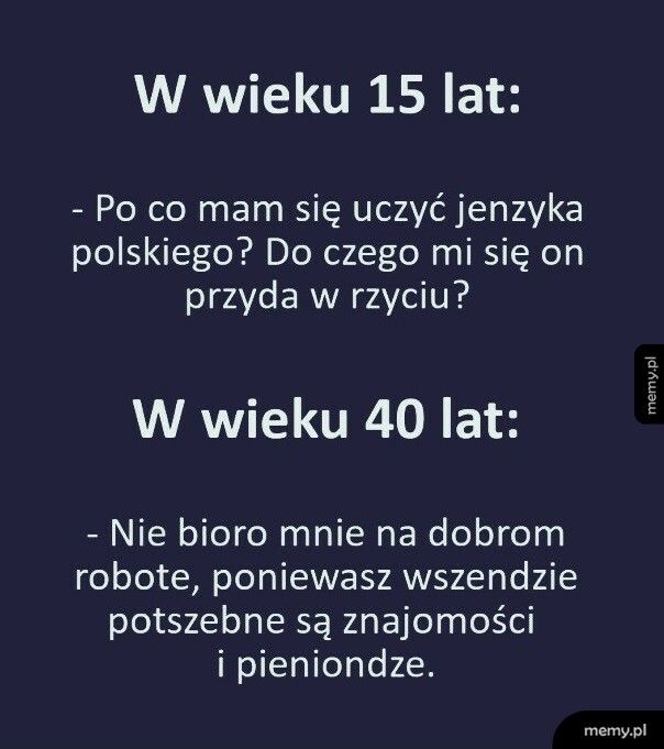 Po co się uczyć?