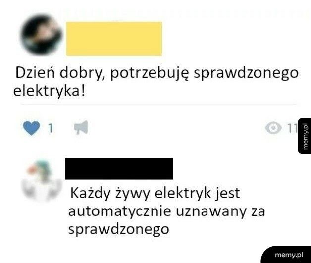 Elektryka prąd nie tyka