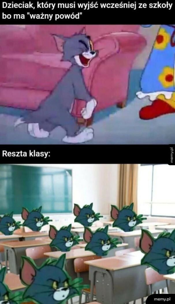 Wcześniejsze wyjście ze szkoły