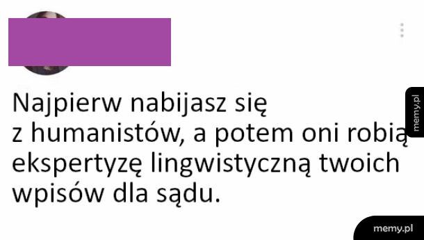 Koniec żartów z humanistów