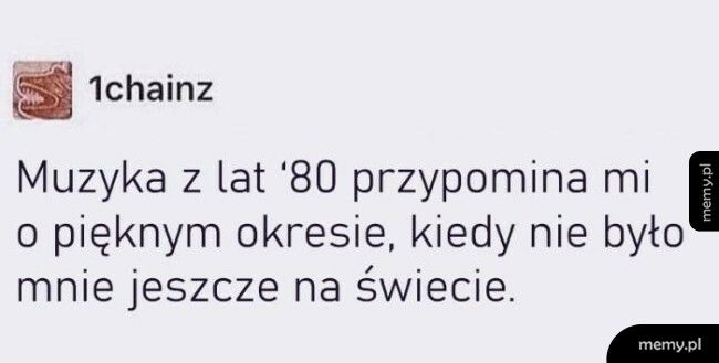 Muzyka z lat 80'