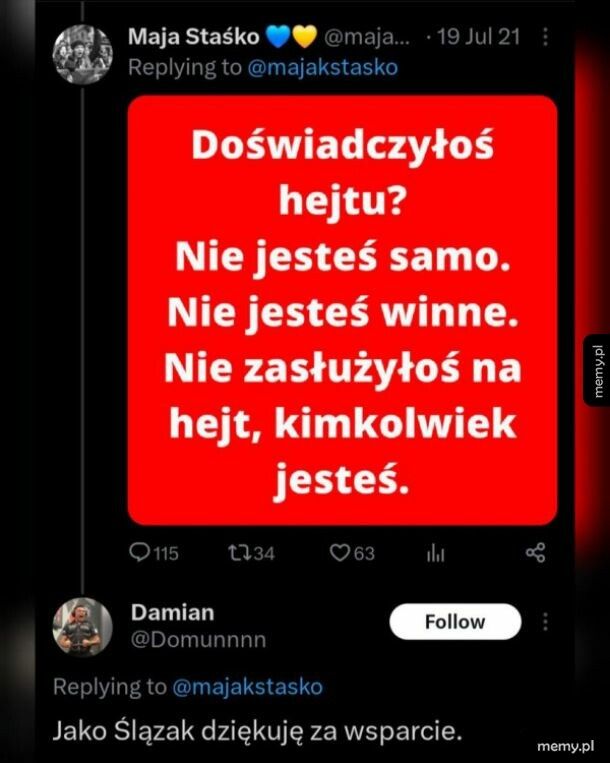 Fajnie, że wspierają Ślązaków