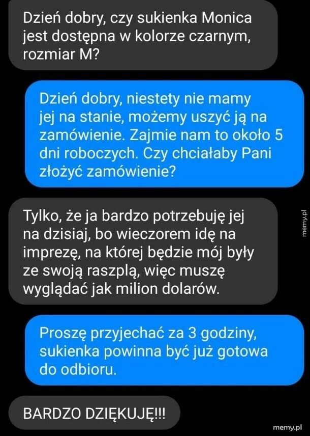 Sukienka na rozmowę