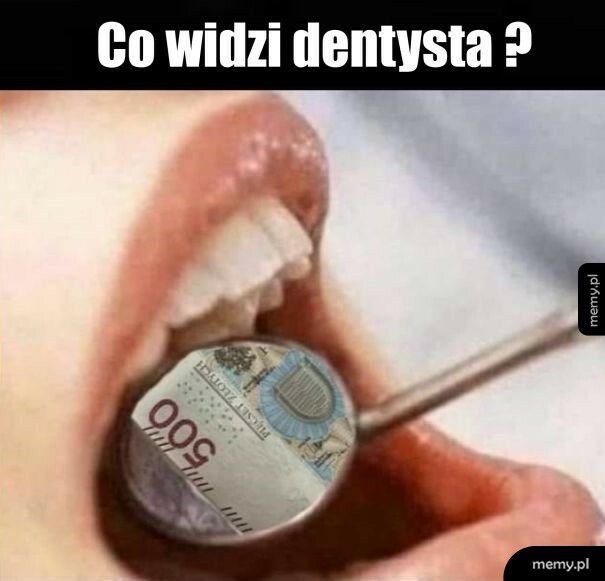 Co widzi dentysta