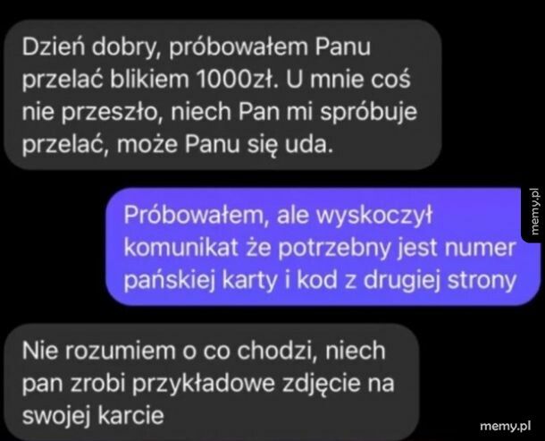 Kiedy cwaniak trafił na cwaniaka