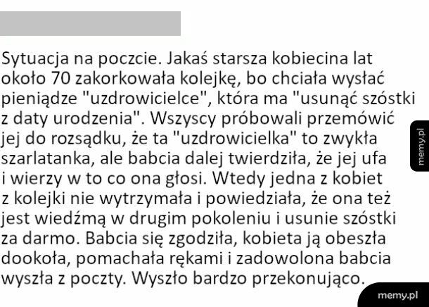 Sytuacja na poczcie