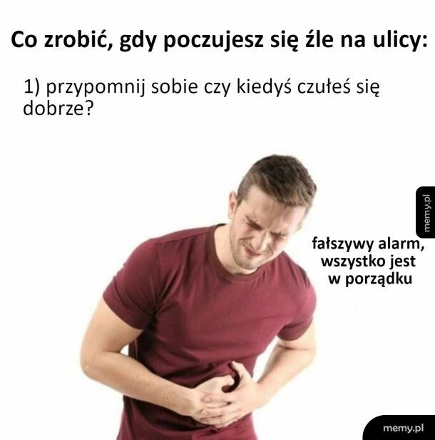 Co zrobić, gdy poczujesz się źle na ulicy