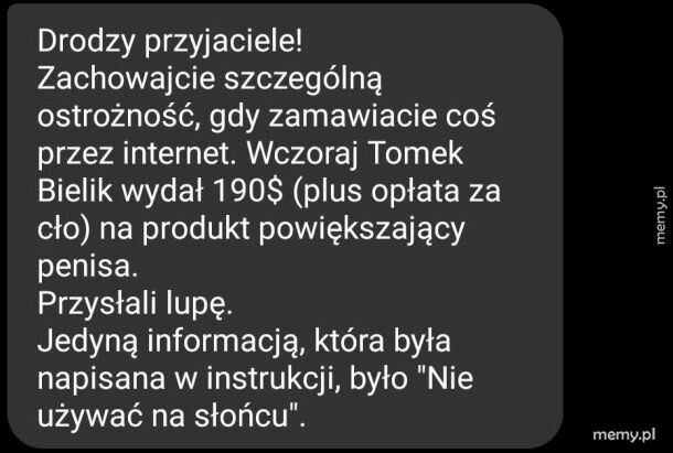 Uważajcie!