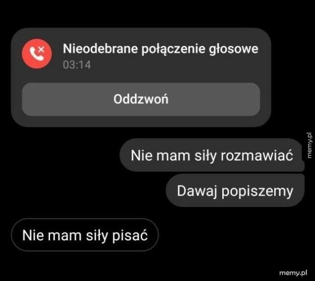 Brak sił