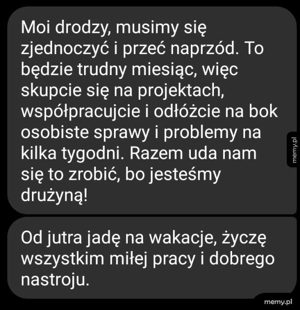 Jesteśmy drużyną