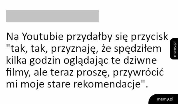 Przycisk na YT