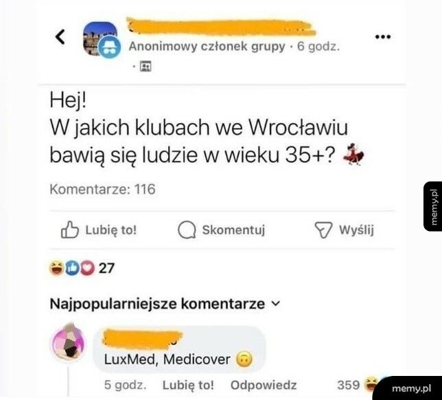 Kluby dla trzydziestolatków