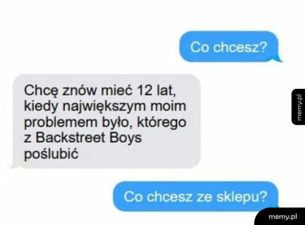 Tego chcę