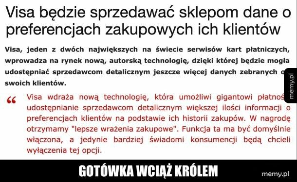 Kartą czy gotówką?