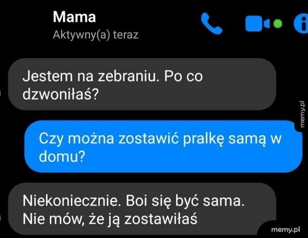 Pytanie do mamy