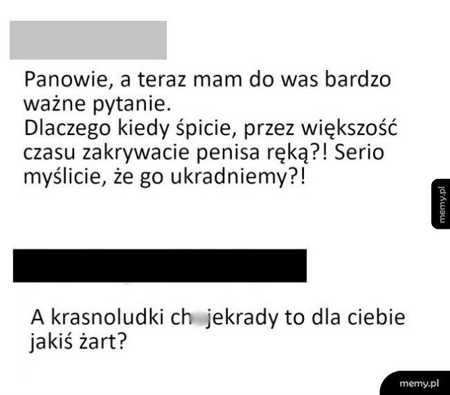 Ważne pytanie do panów