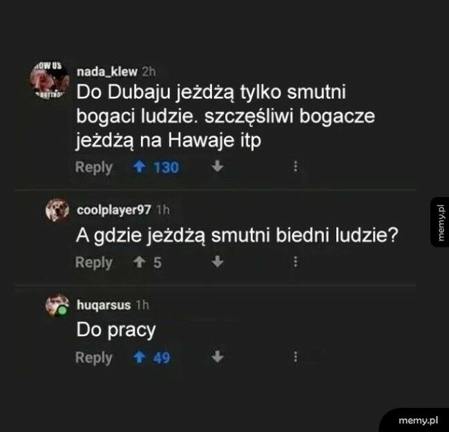 Dokąd jeżdżą ludzie