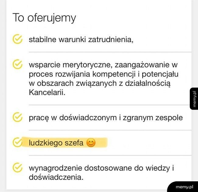 Kiedy to, co powinno być normą, staje się benefitem