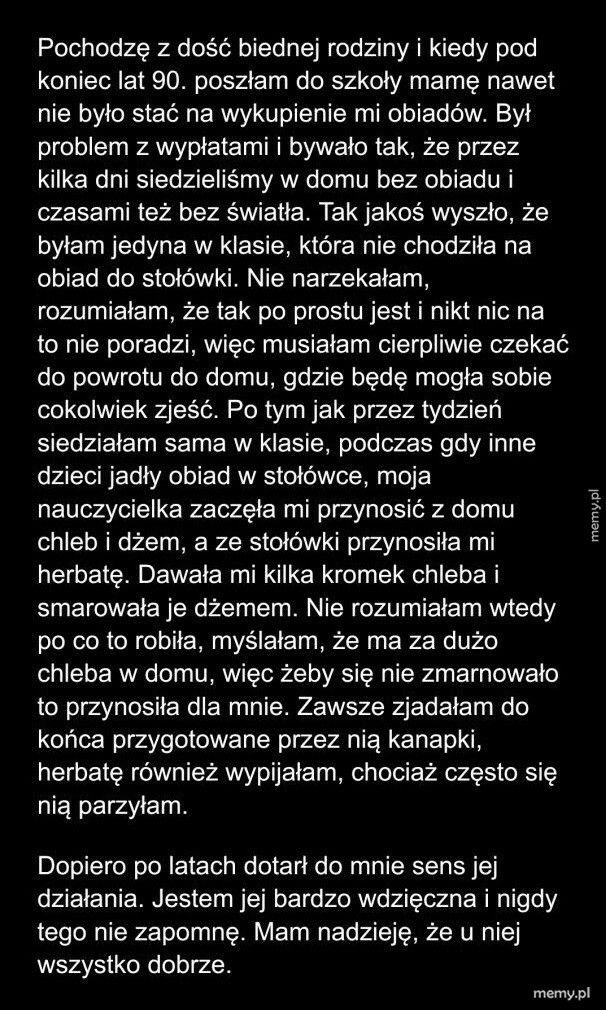 Wspomnienie ze szkoły