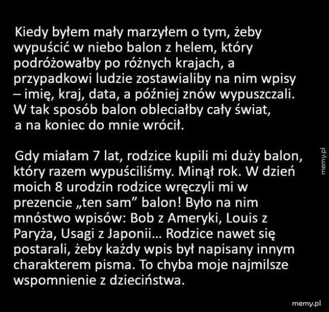 Dziecięce marzenie