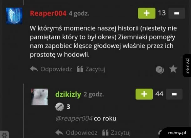 Ziemniaki kontra klęska głodu