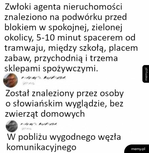 Znaleziono zwłoki