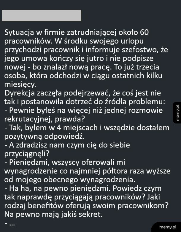 Sekret pracodawców