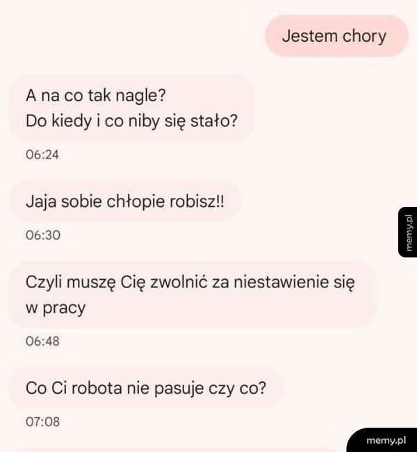 Kiedy pracownik idzie na L4