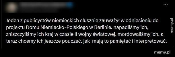 Słusznie zauważył