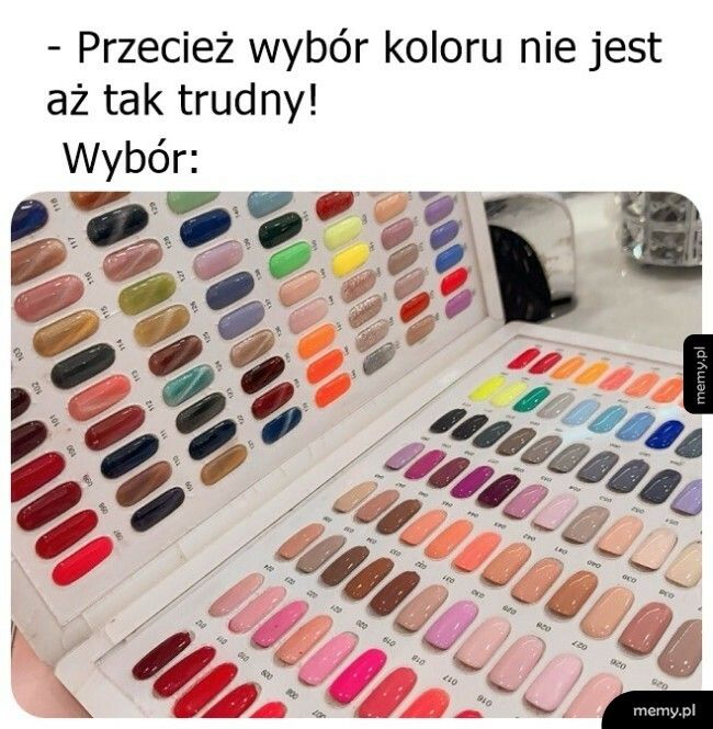 Oj, ciężko się zdecydować