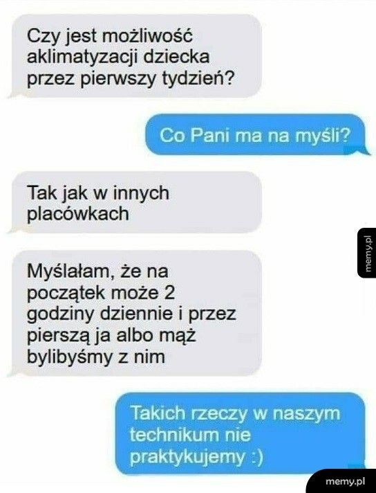 Aklimatyzacja dziecka