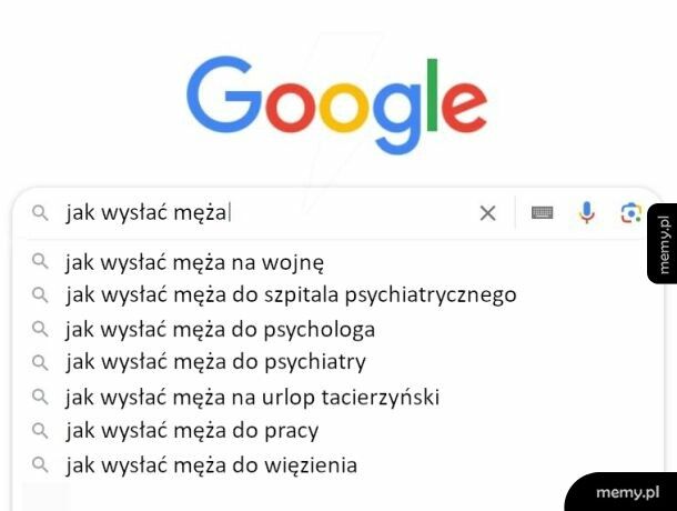 Jak wysłać męża