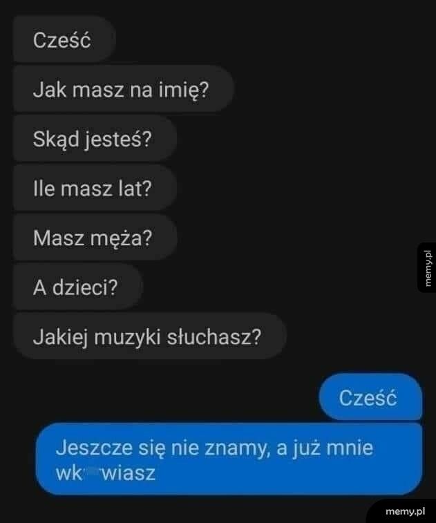 Rozmowa zapoznawcza