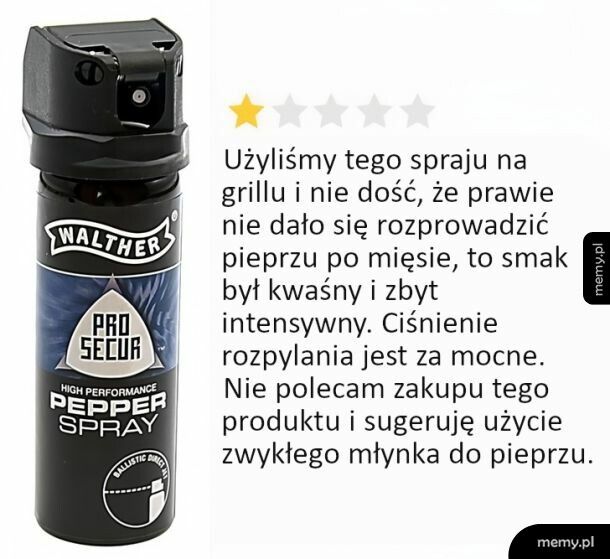 Odradzam zakup tego spreju