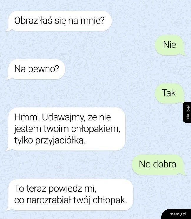 Obrażona dziewczyna