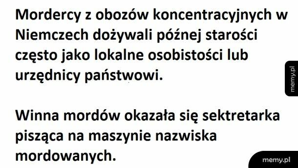 Niemiecka sprawiedliwość.