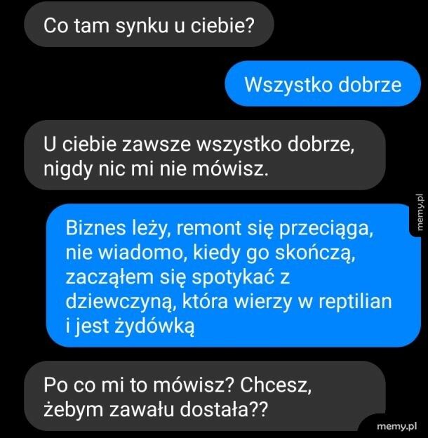 Rozmowa z mamą be like