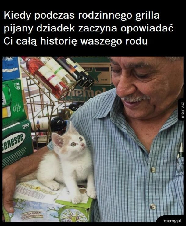 Pijany dziadek