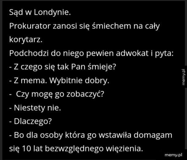 Sytuacja w Wielkiej Brytanii jest taka, że można bez problemu przerabiać żarty z PRL