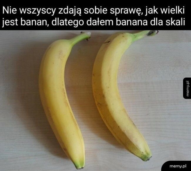 Banan dla skali