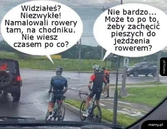 Rowerzyści