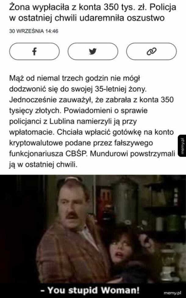 Co ta żona