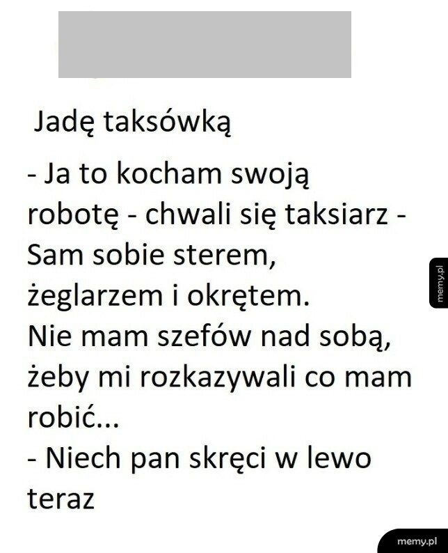 Zadowolony taksówkarz