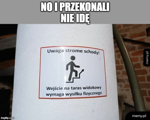 Jak wysiłek, to nie chcę