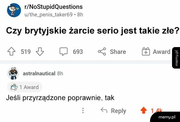 Brytyjskie żarcie